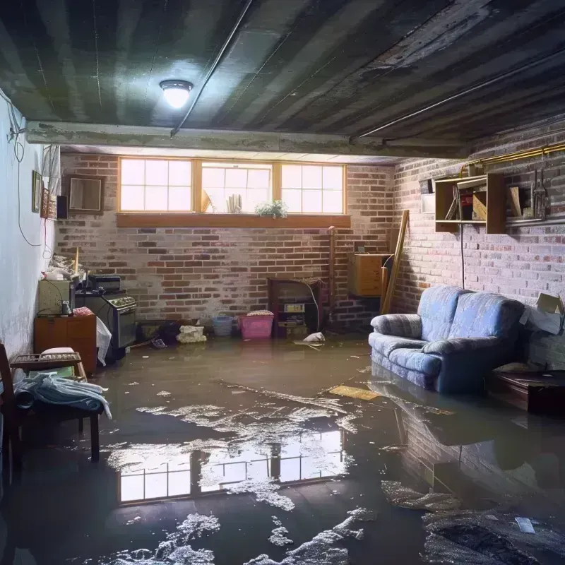 Flooded Basement Cleanup in City of Radford, VA